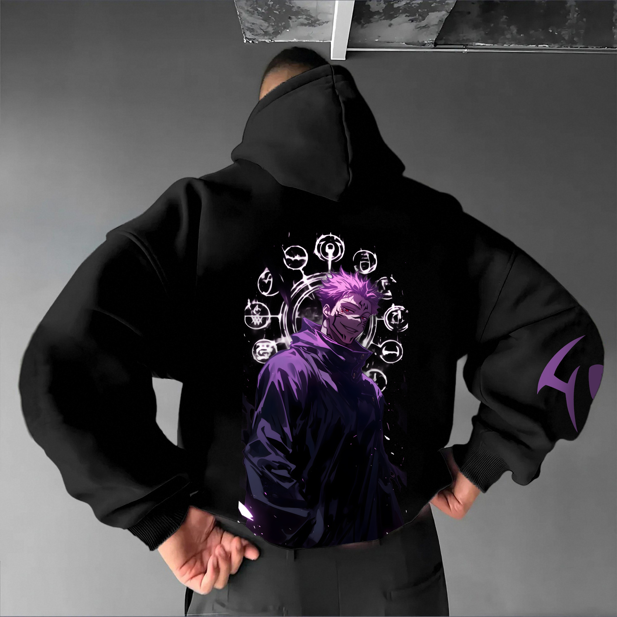 Unisex “ Jujutsu Kaisen   ” Graphic Streetwear Vintage Hoodie