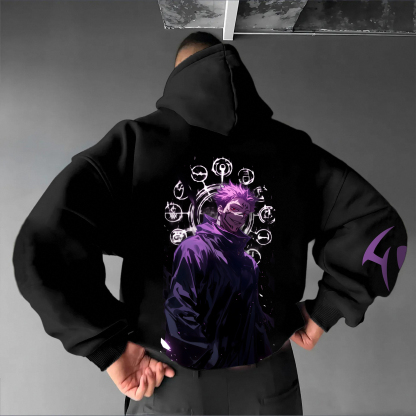 Unisex “ Jujutsu Kaisen   ” Graphic Streetwear Vintage Hoodie