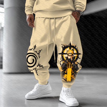 Unisex    Casual Anime Streetwear Pants