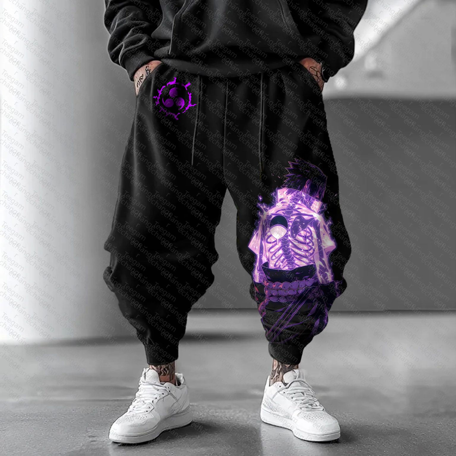 Unisex Casual Anime Streetwear Pants