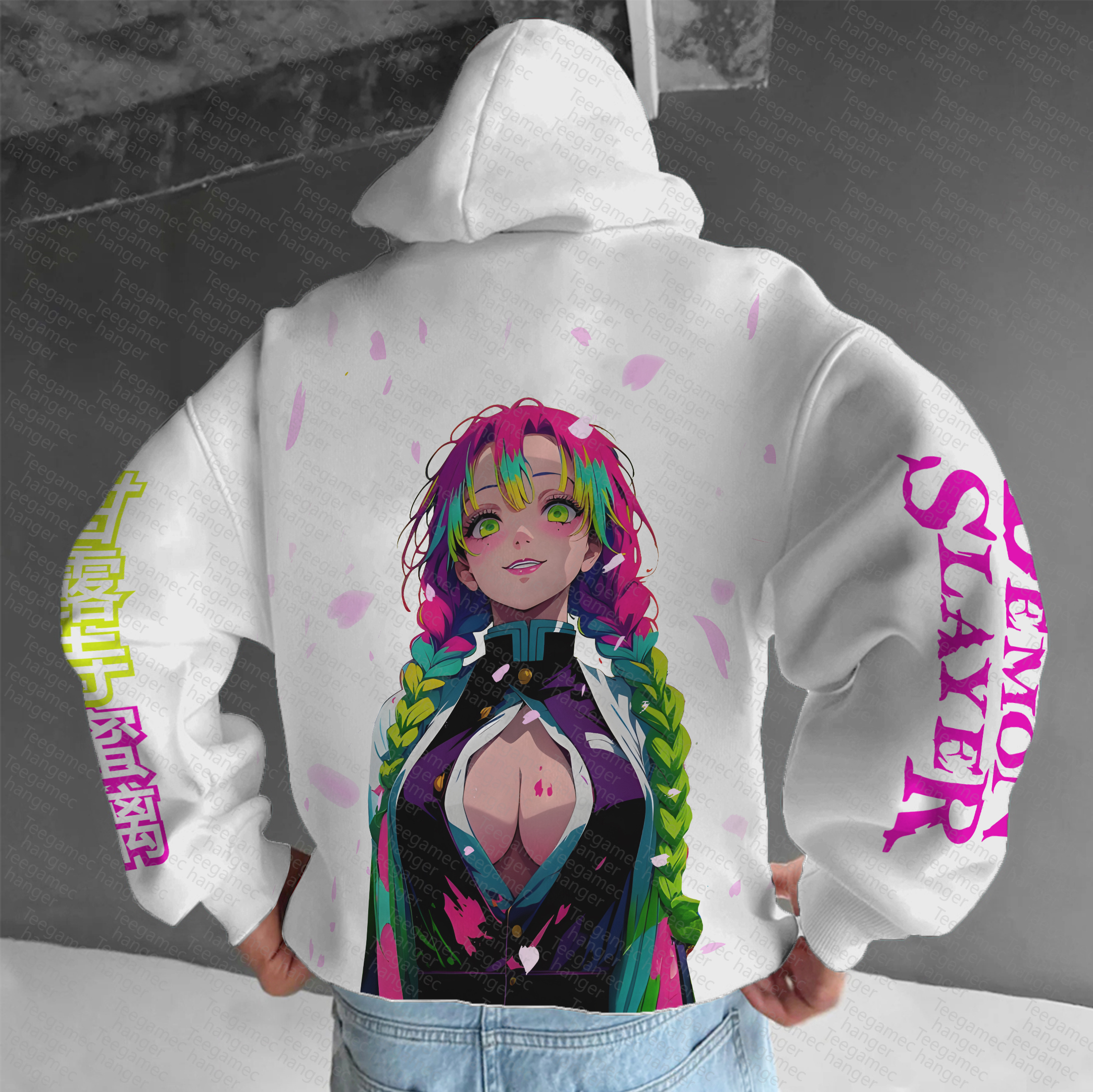 Unisex Anime Graphic Streetwear Vintage Hoodie