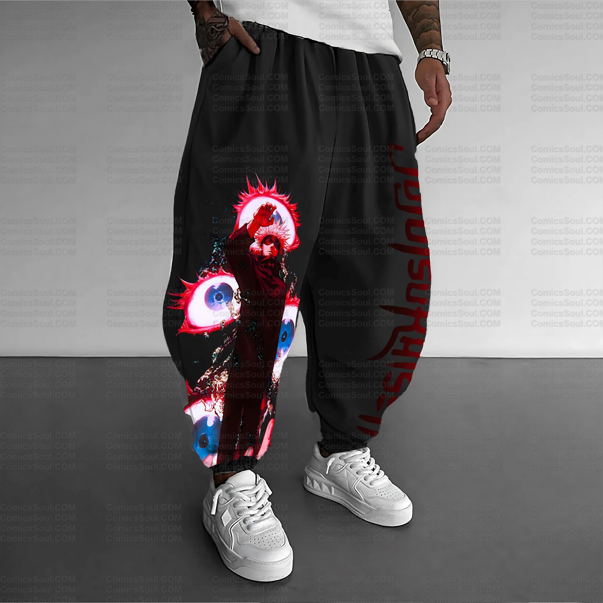Unisex Anime Inspired Vintage Plush Pants
