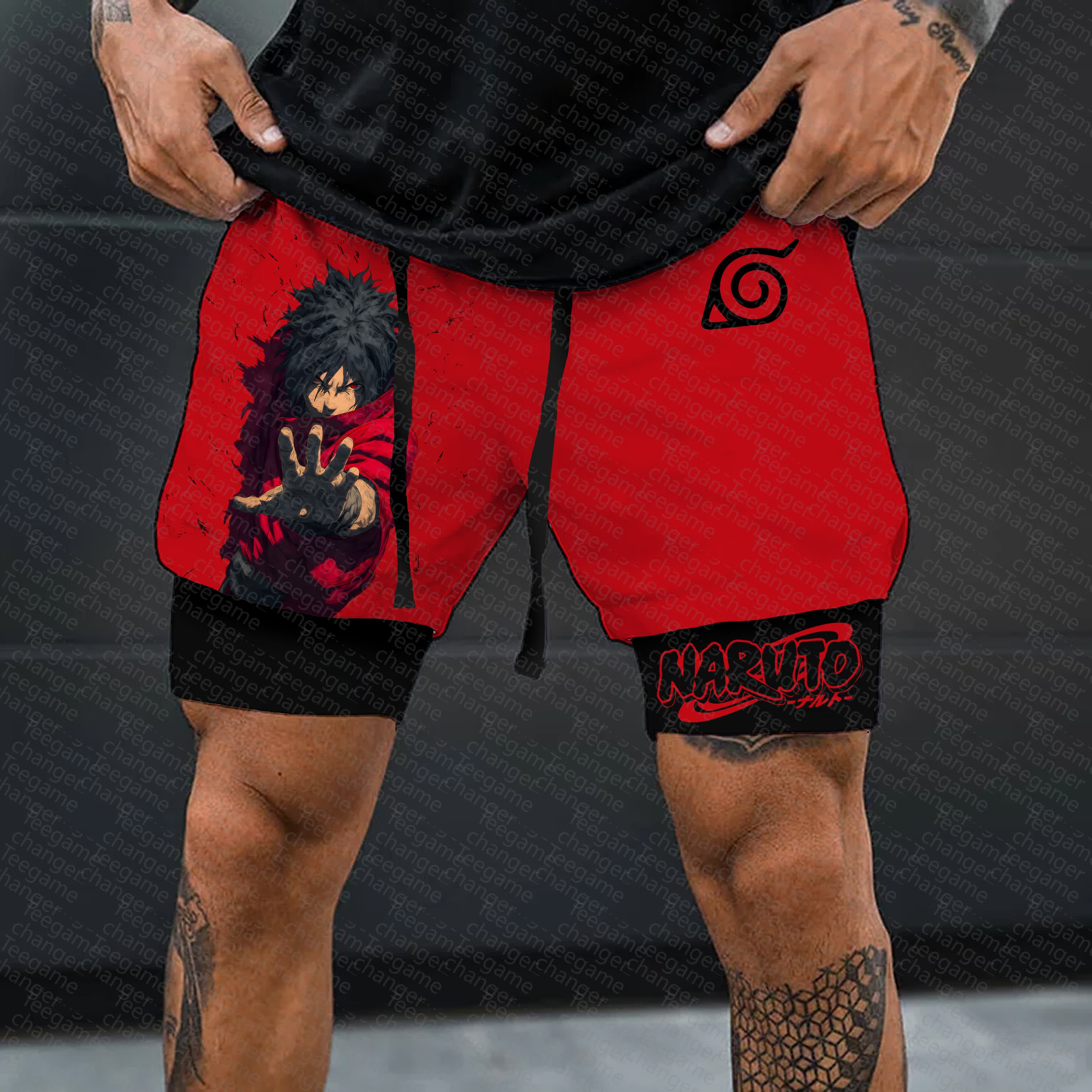 Unisex  “NARUTO” Casual Anime Streetwear Shorts