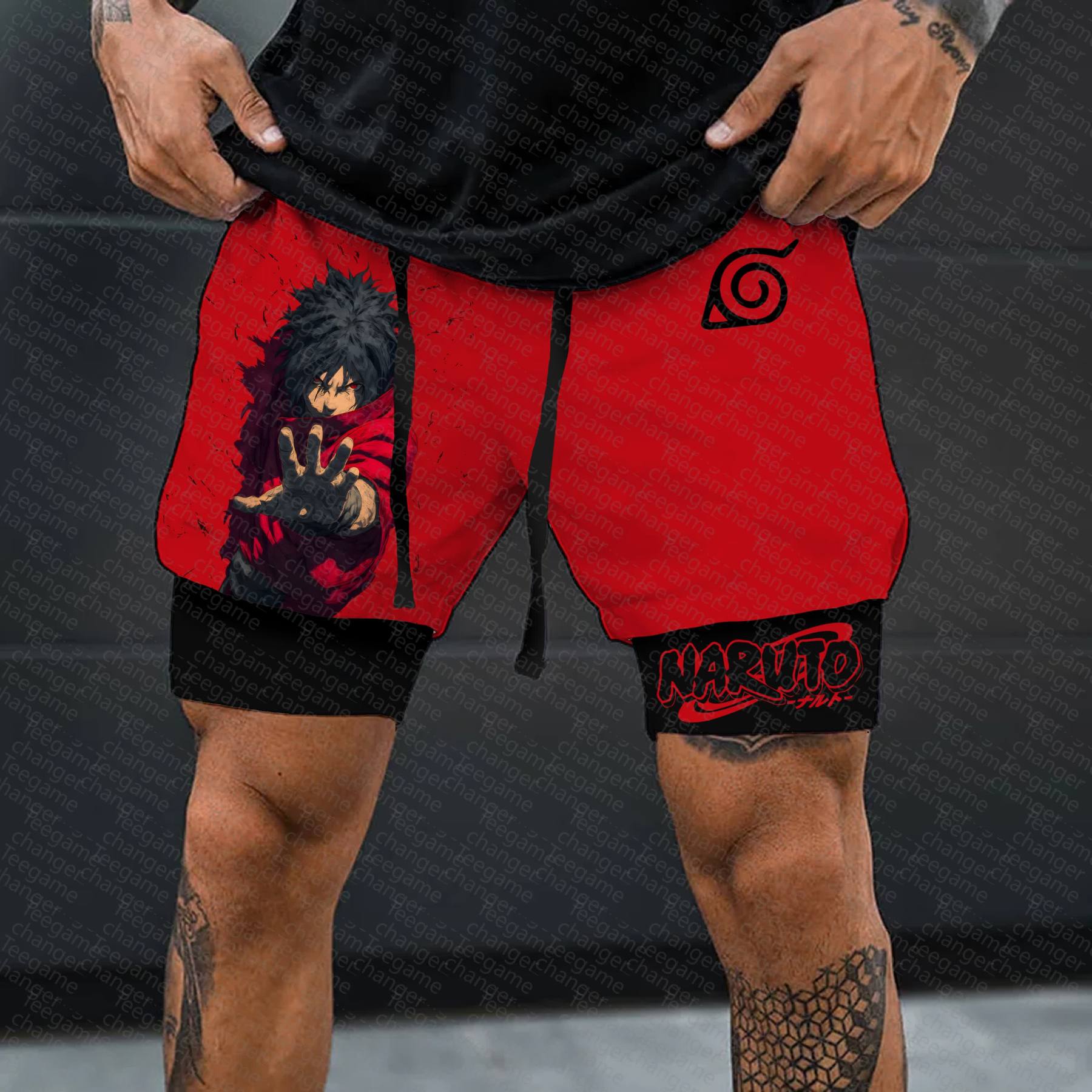 Unisex  “NARUTO” Casual Anime Streetwear Shorts