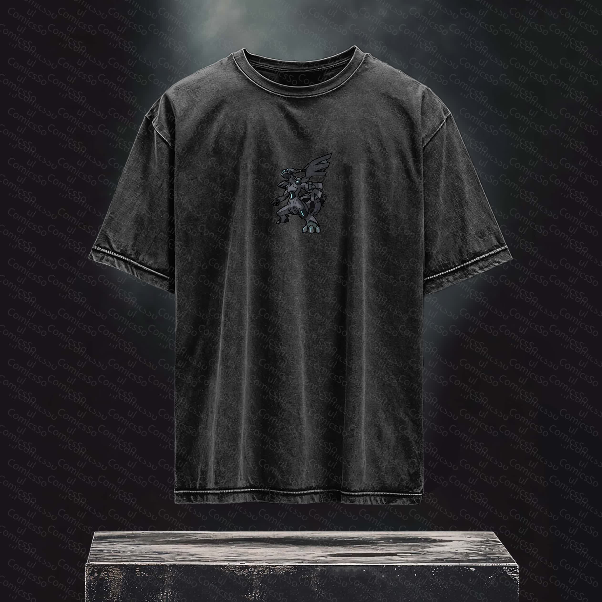 Unisex Anime Inspired Vintage Washed T-Shirt丨 Pokémon