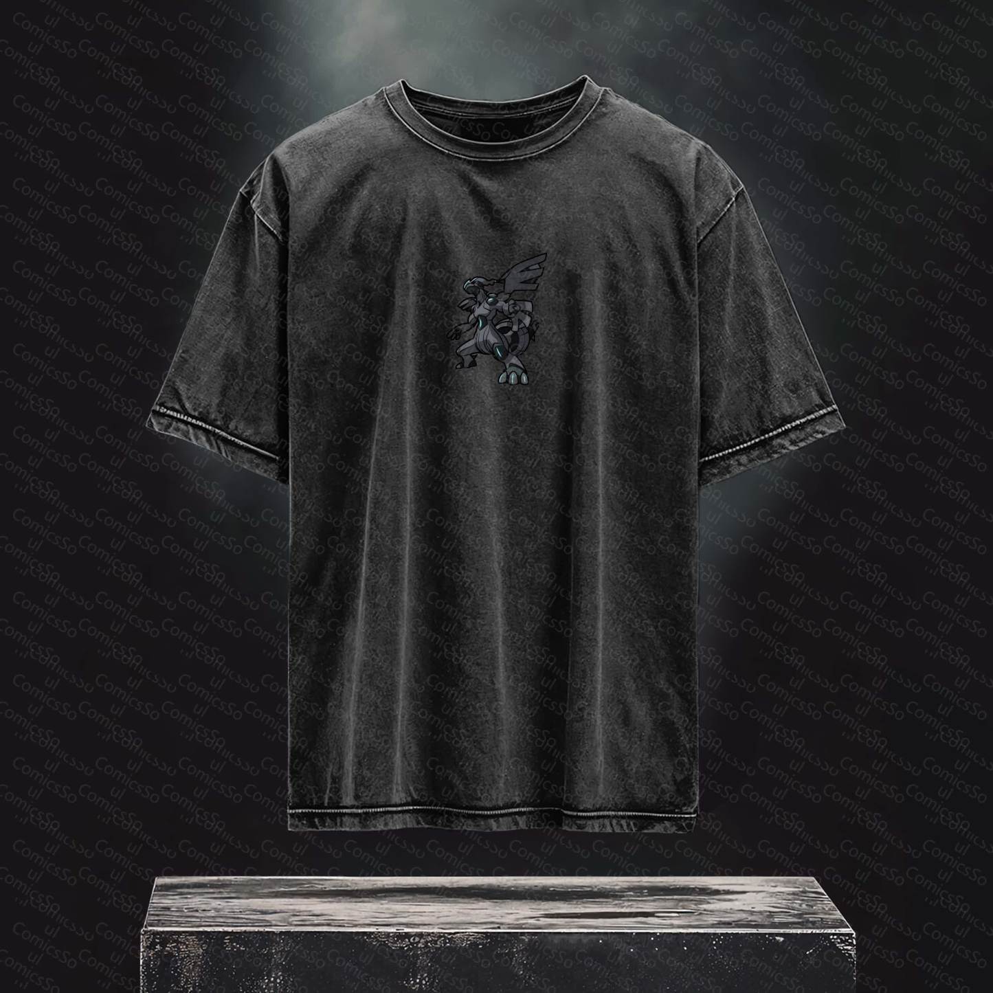 Unisex Anime Inspired Vintage Washed T-Shirt丨 Pokémon