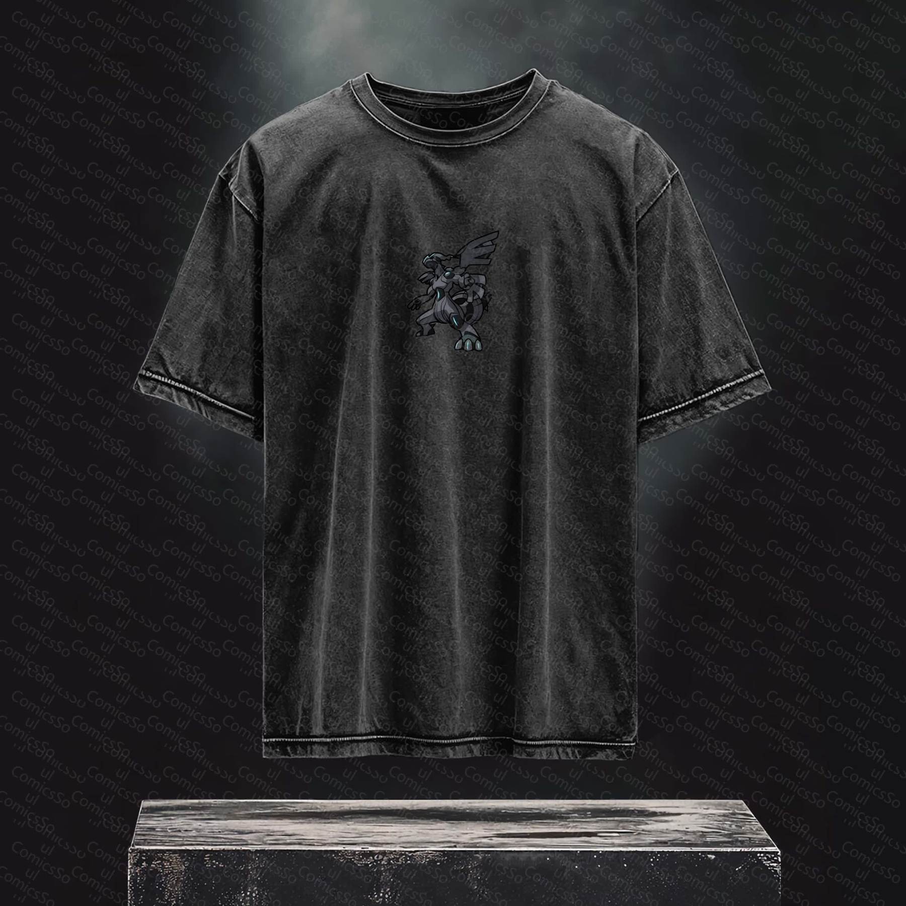 Unisex Anime Inspired Vintage Washed T-Shirt丨 Pokémon