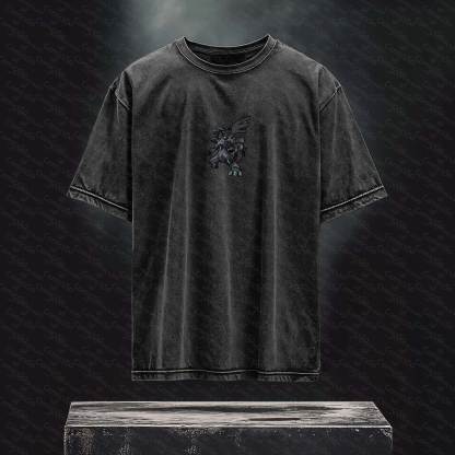 Unisex Anime Inspired Vintage Washed T-Shirt丨 Pokémon