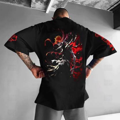 Unisex Anime Inspired Vintage T-Shirt丨Bleach