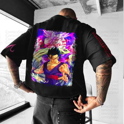 Unisex Anime Inspired Vintage T-Shirt丨DragonBALL Z