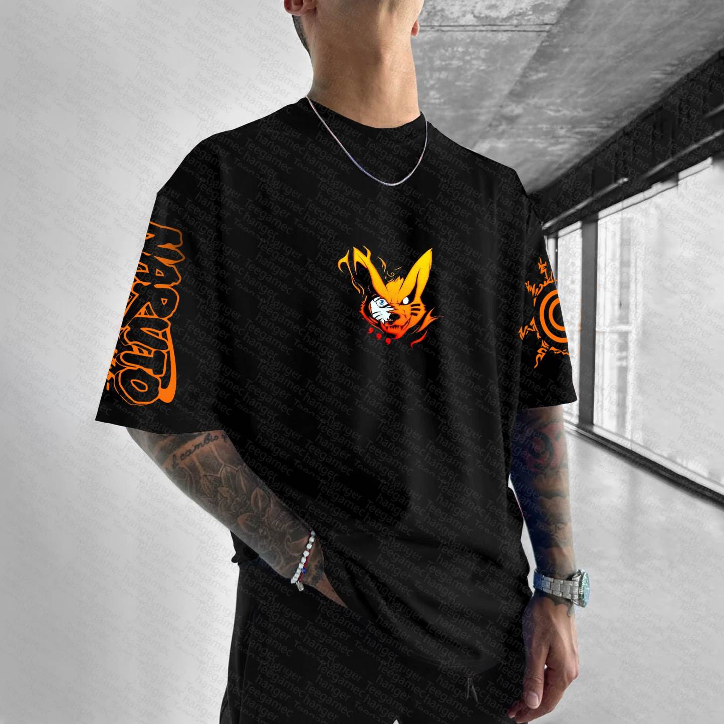 Unisex  "NARUTO" Anime Inspired Vintage T-Shirt