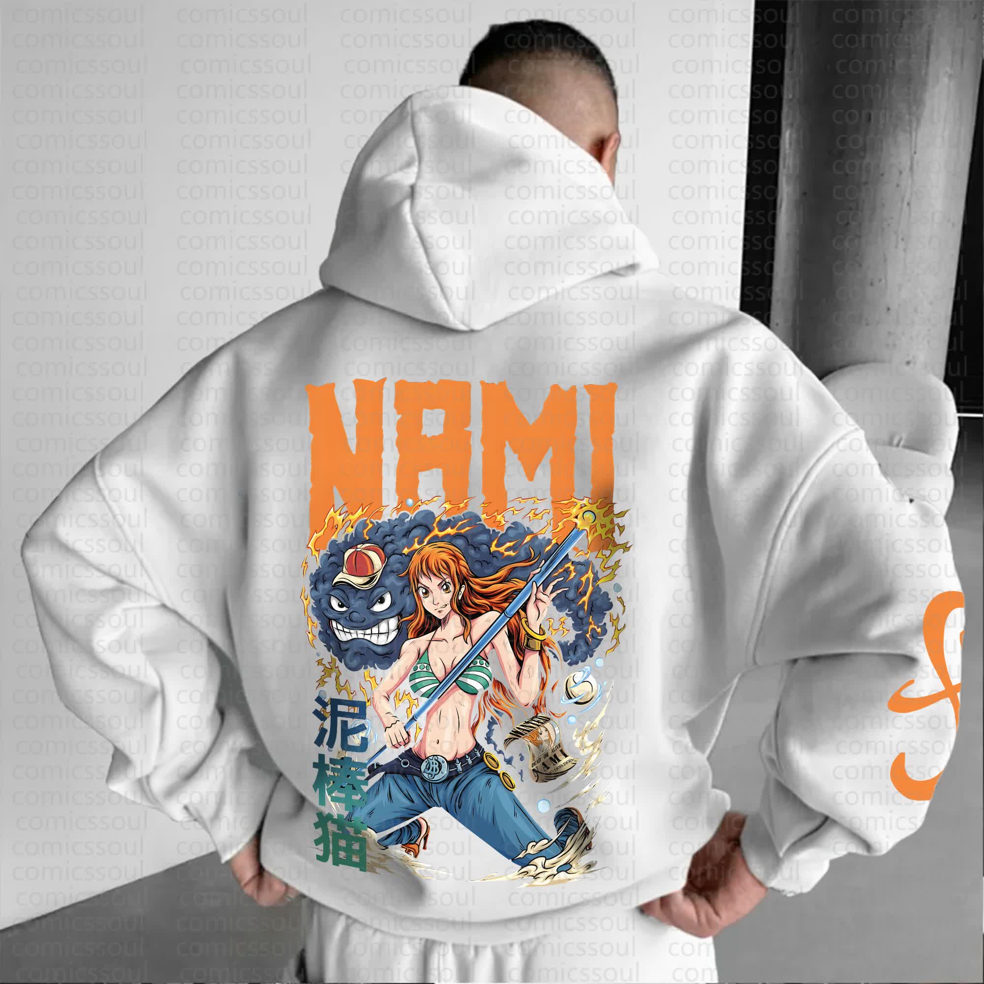 Unisex Anime Graphic Streetwear Vintage Hoodie丨One Piece