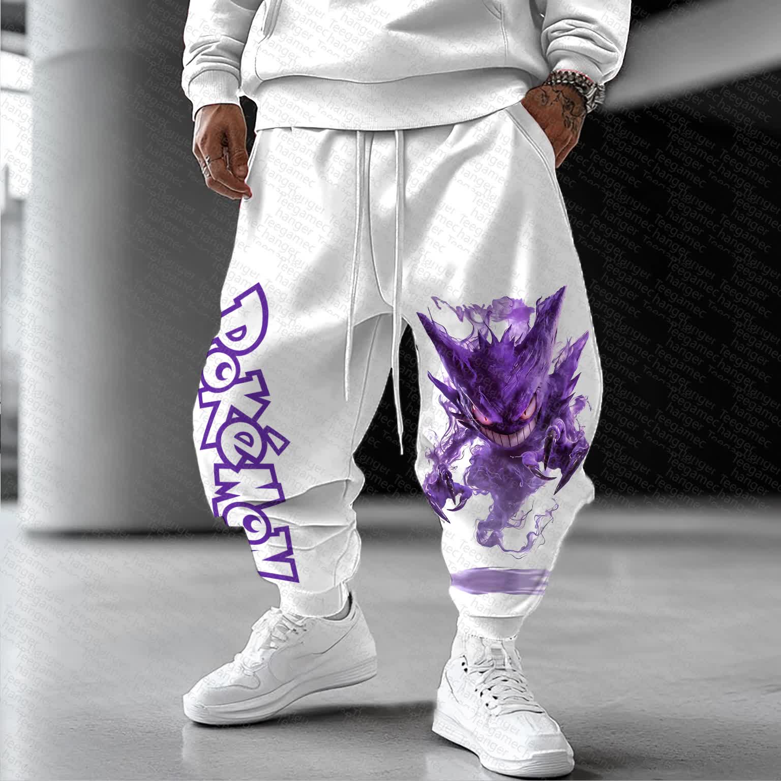 Unisex  “Pokémon” Casual Anime Streetwear Pants