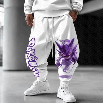 Unisex  “Pokémon” Casual Anime Streetwear Pants
