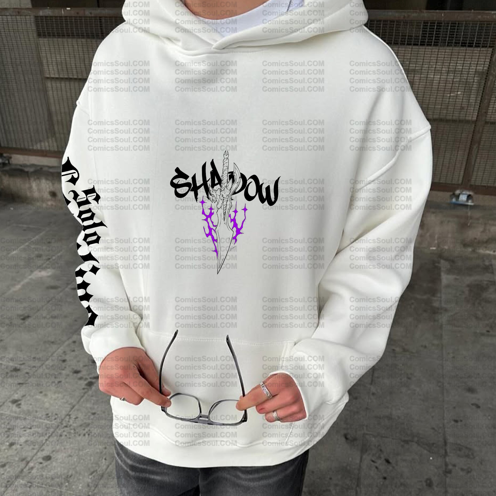 Unisex Graphic Streetwear Vintage Plush Hoodie