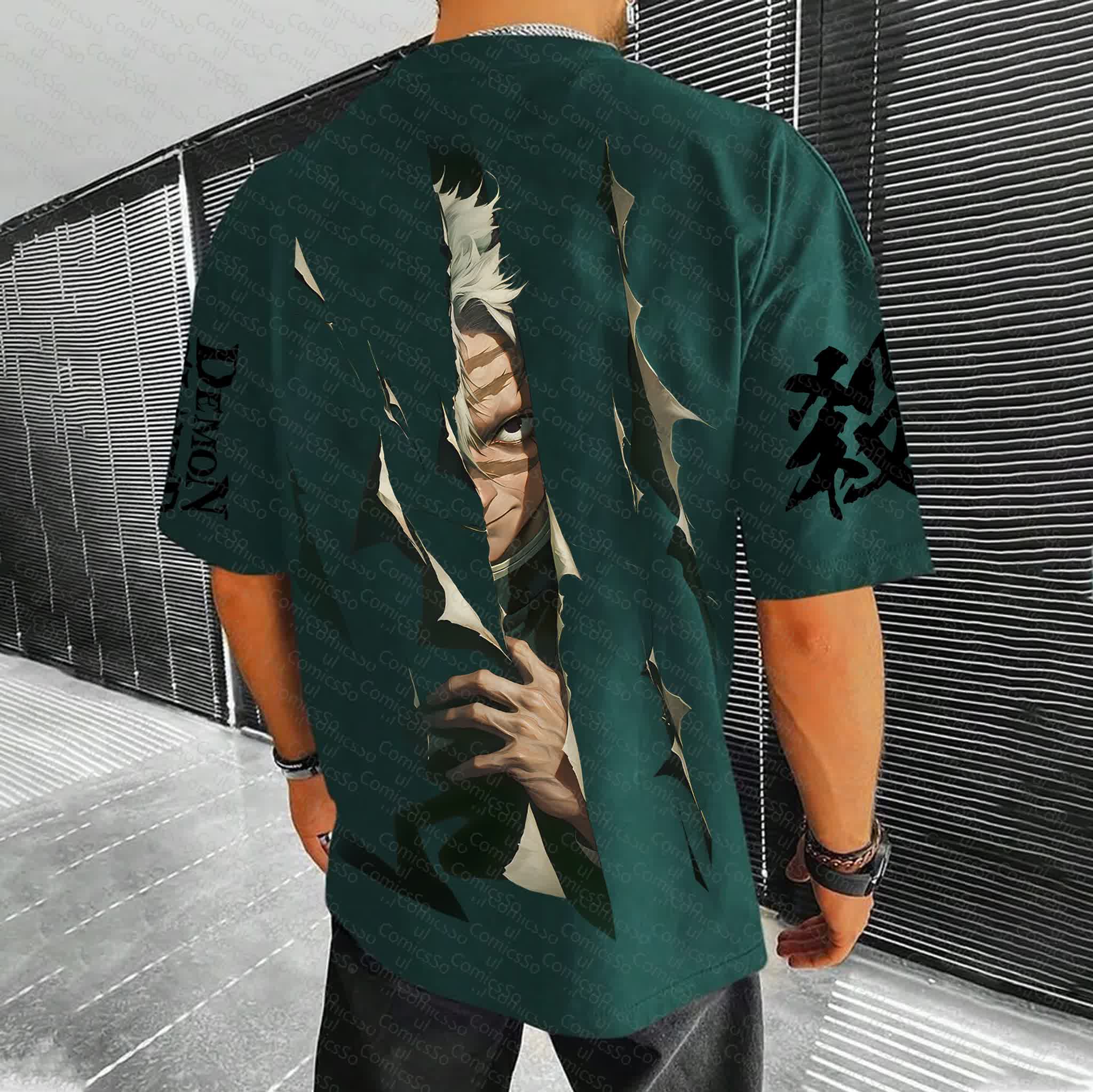 Unisex  "Demon Slayer" Anime Inspired Vintage T-Shirt