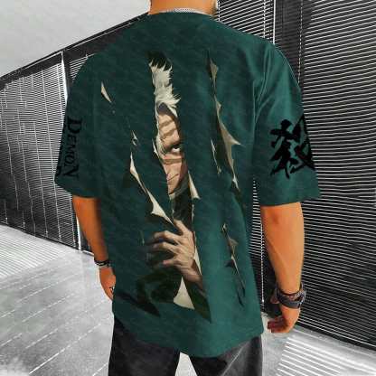 Unisex  "Demon Slayer" Anime Inspired Vintage T-Shirt