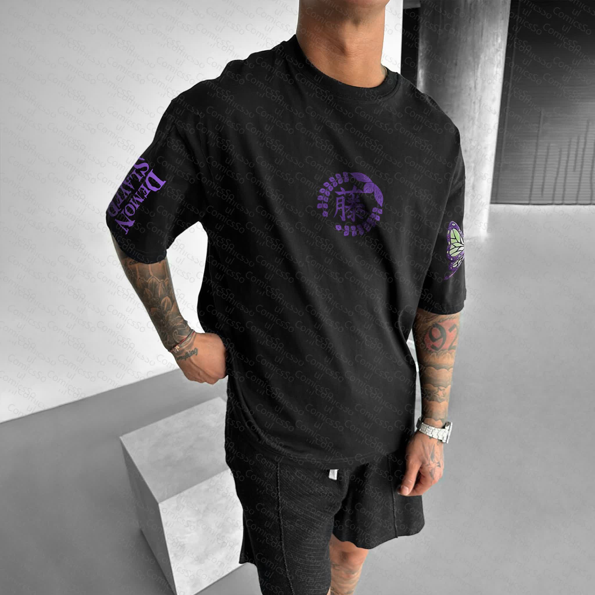 Unisex  "Demon Slayer" Anime Inspired Vintage T-Shirt