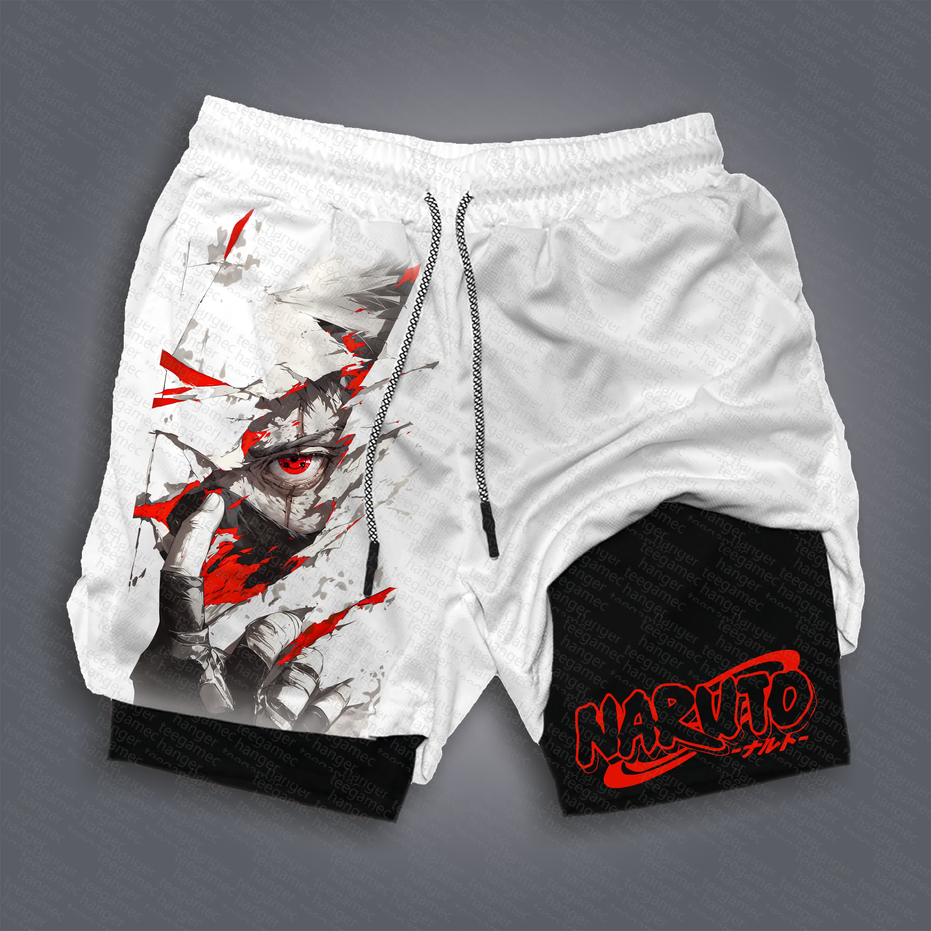 Unisex  “NARUTO” Casual Anime Streetwear Gym Shorts