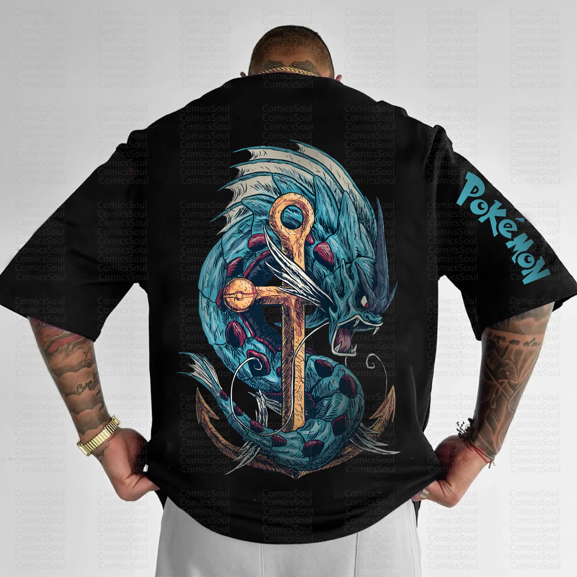 Unisex Anime Inspired Vintage T-Shirt | Pokémon