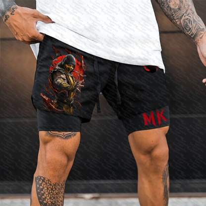 Unisex  “Mortal Kombat” Casual  Streetwear Shorts