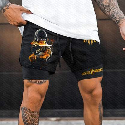 Unisex  “Mortal Kombat” Casual  Streetwear Shorts