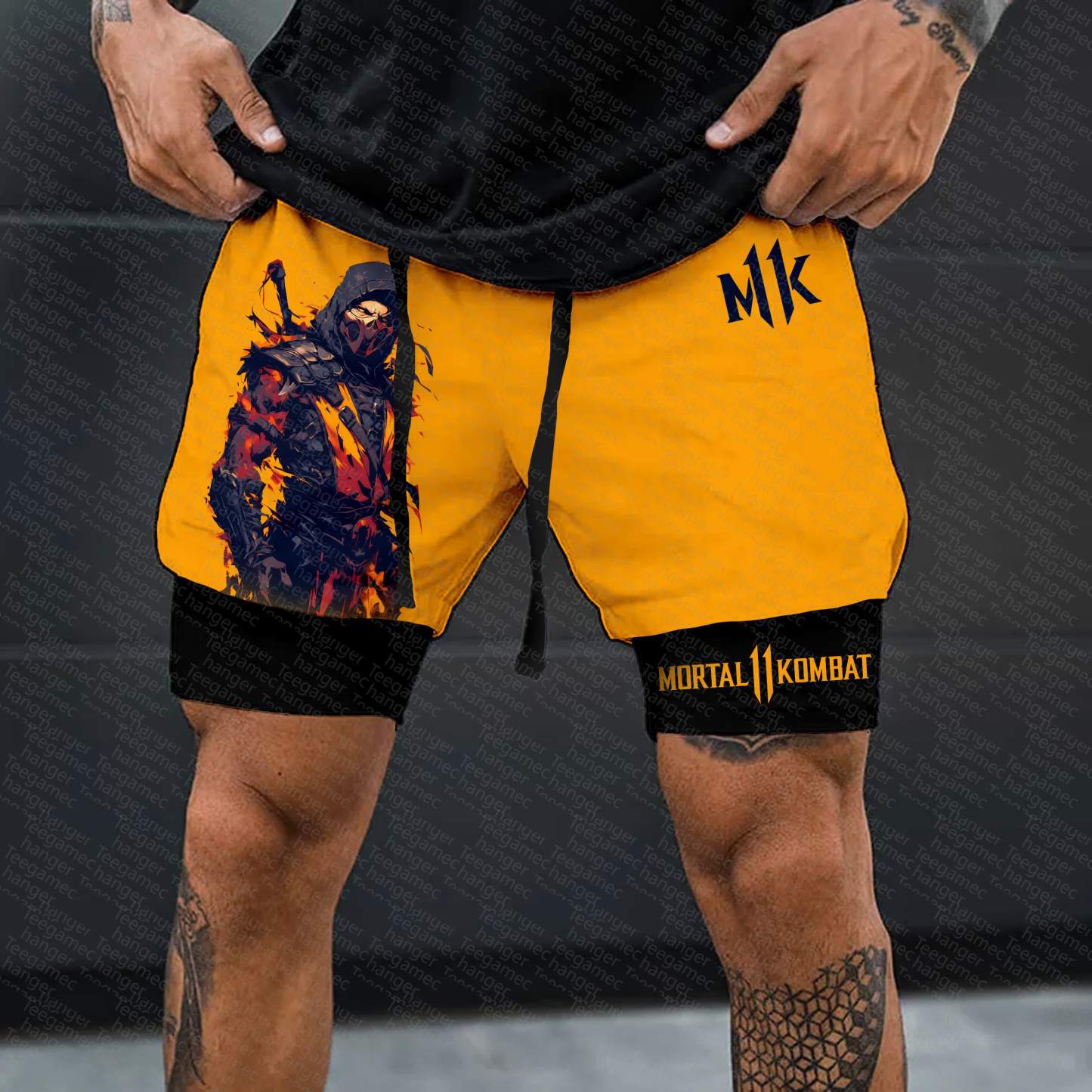 Unisex  “Mortal Kombat” Casual  Streetwear Shorts
