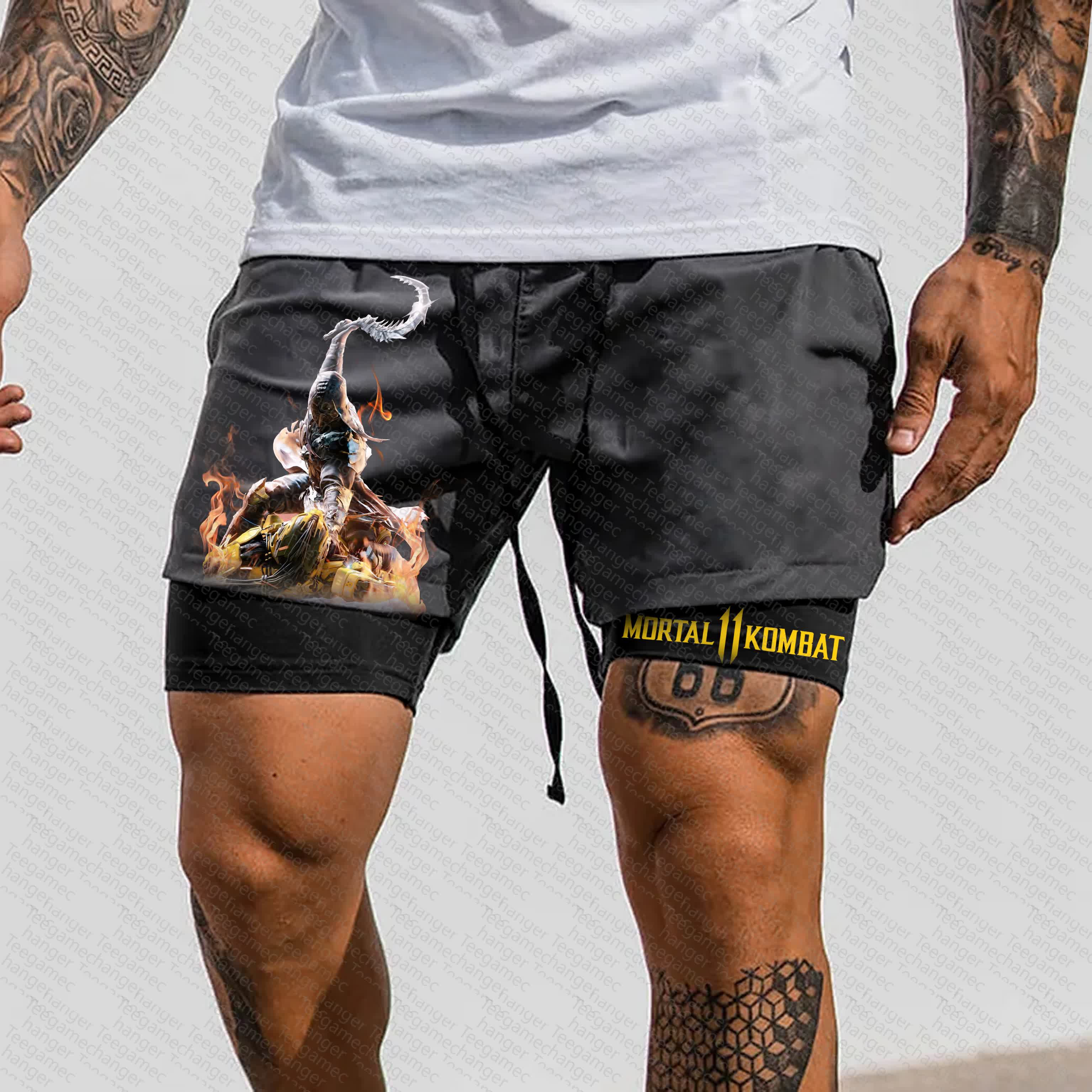 Unisex  “Mortal Kombat” Casual  Streetwear Shorts