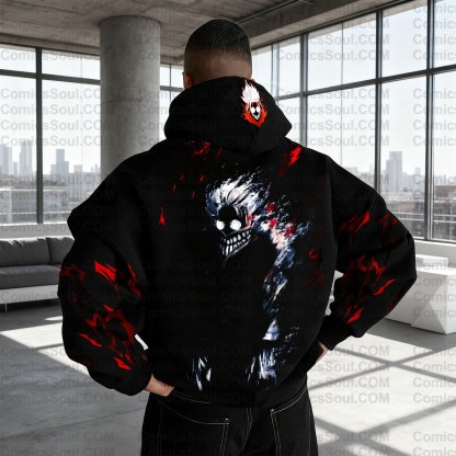 Unisex Anime Graphic Streetwear Wintage Plush Hoodie