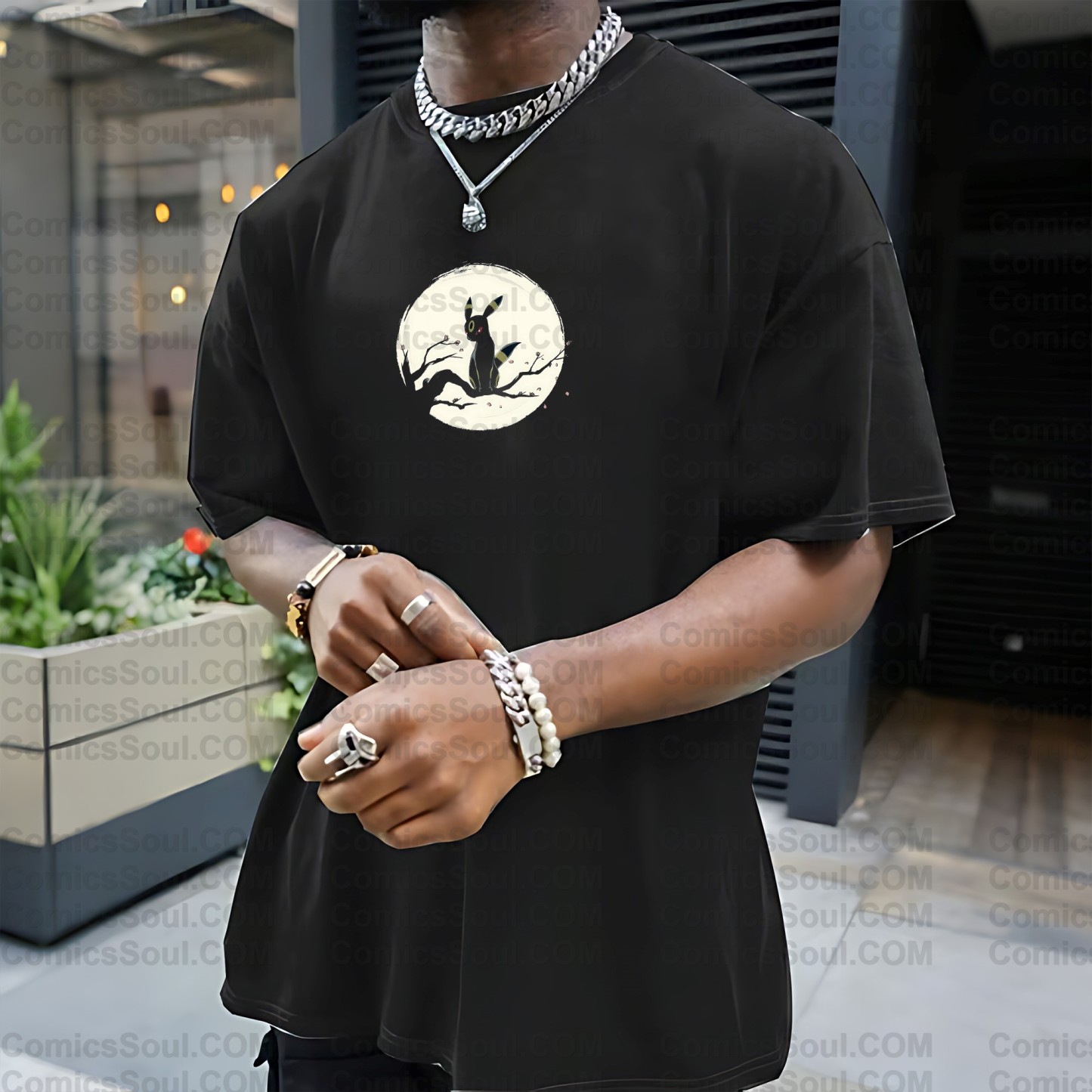 (Pokemon)Unisex Anime Inspired Vintage T-Shirt