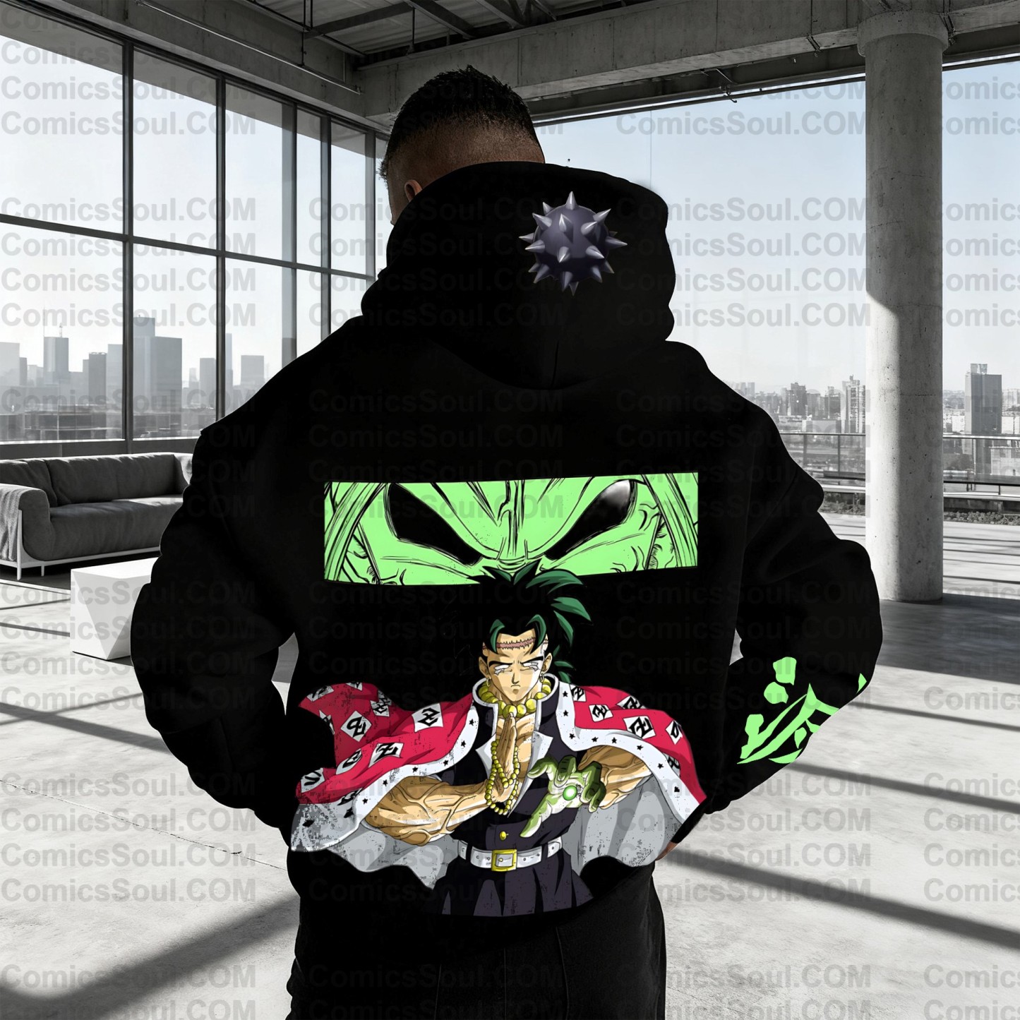 Unisex Anime Graphic Streetwear Vintage Hoodie丨Demon slayer