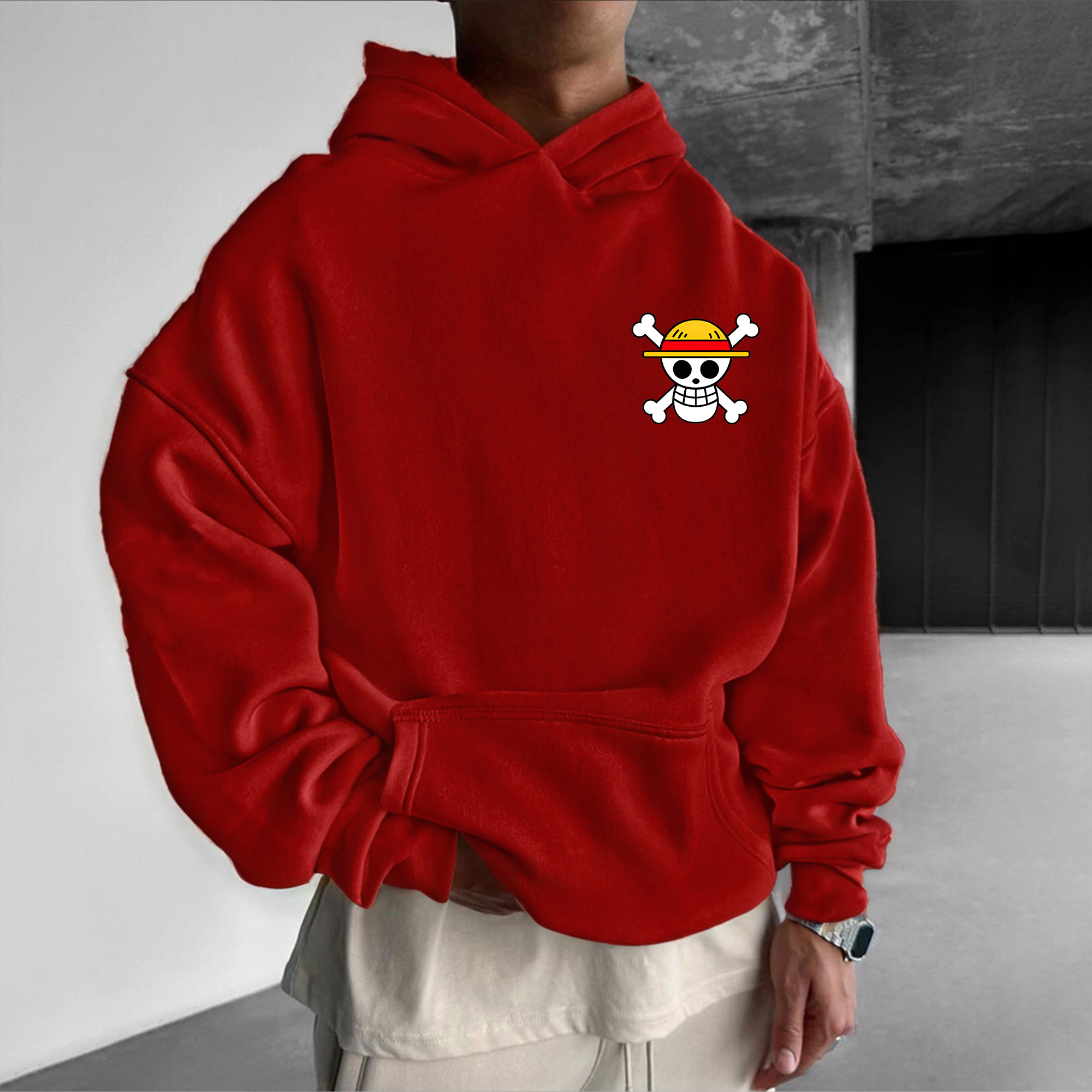 Unisex Vintage Hoodie丨One Piece