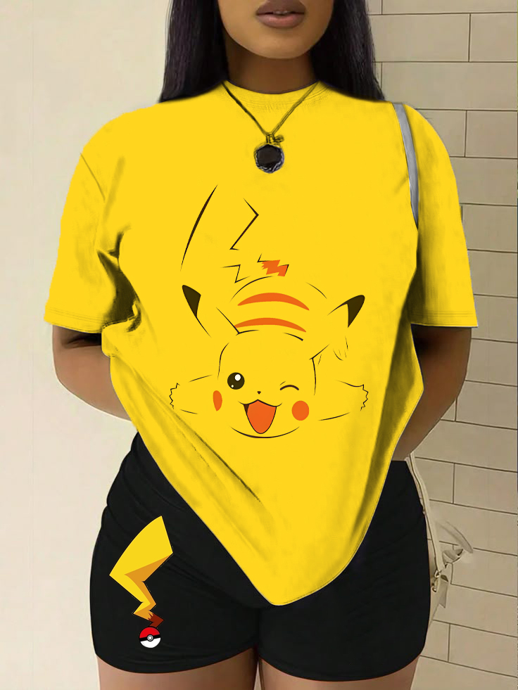 Unisex "Pokémon" Anime Inspired Vintage T-Shirt