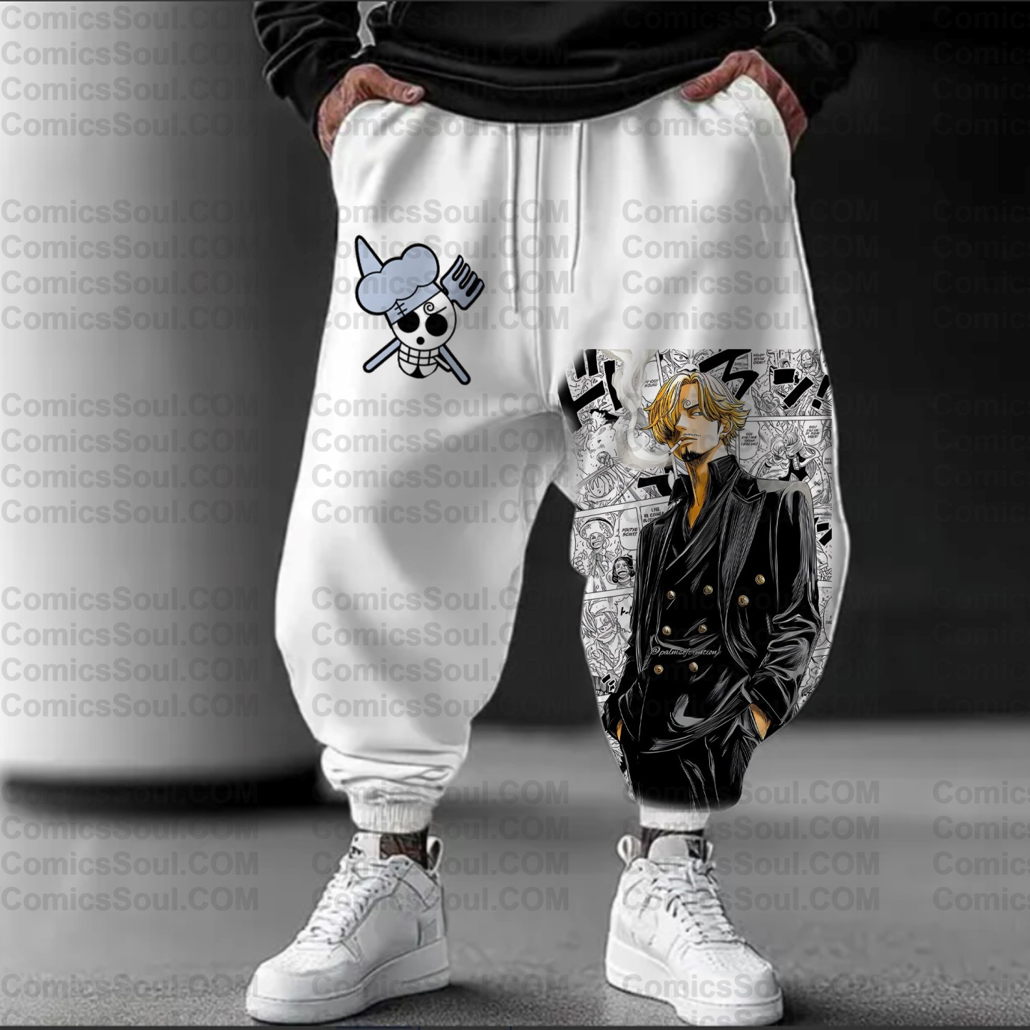 Unisex Anime Inspired Vintage Plush Pants