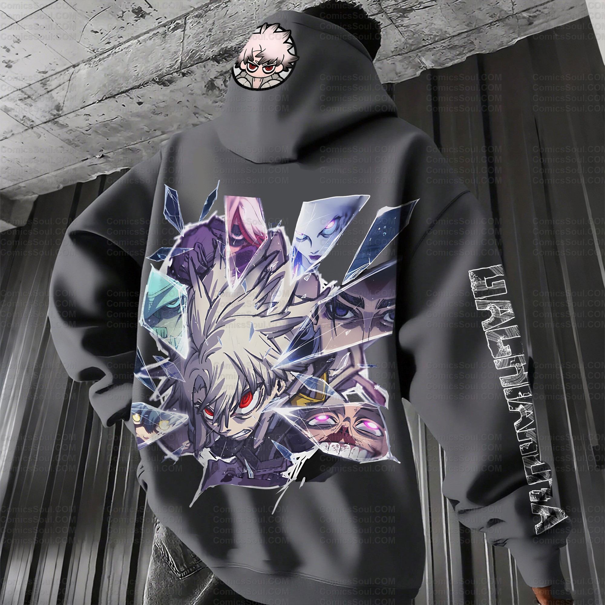 Unisex Graphic Streetwear Vintage Plush Hoodie