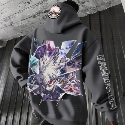 Unisex Graphic Streetwear Vintage Plush Hoodie