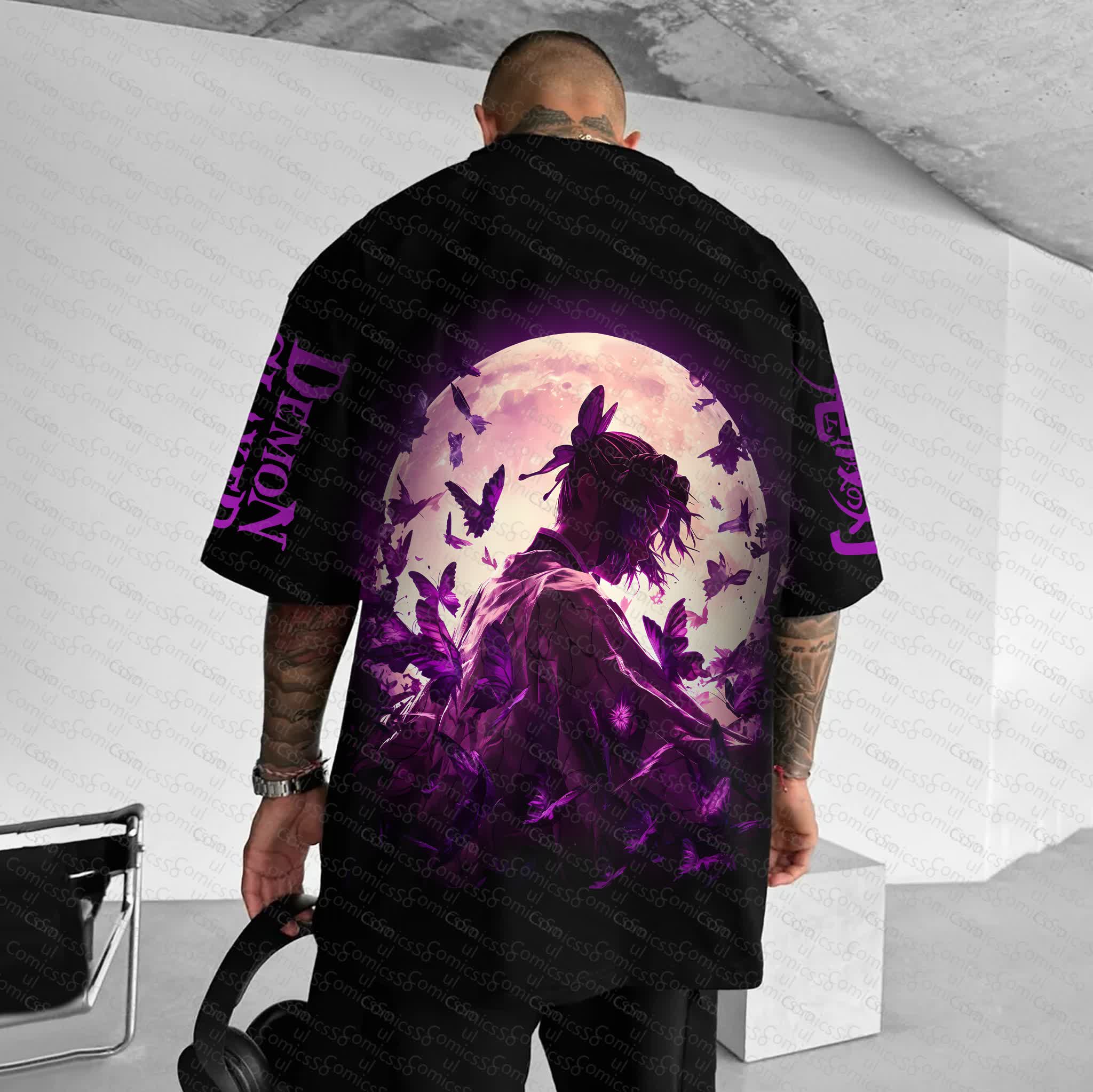 Unisex  "Demon Slayer" Anime Inspired Vintage T-Shirt