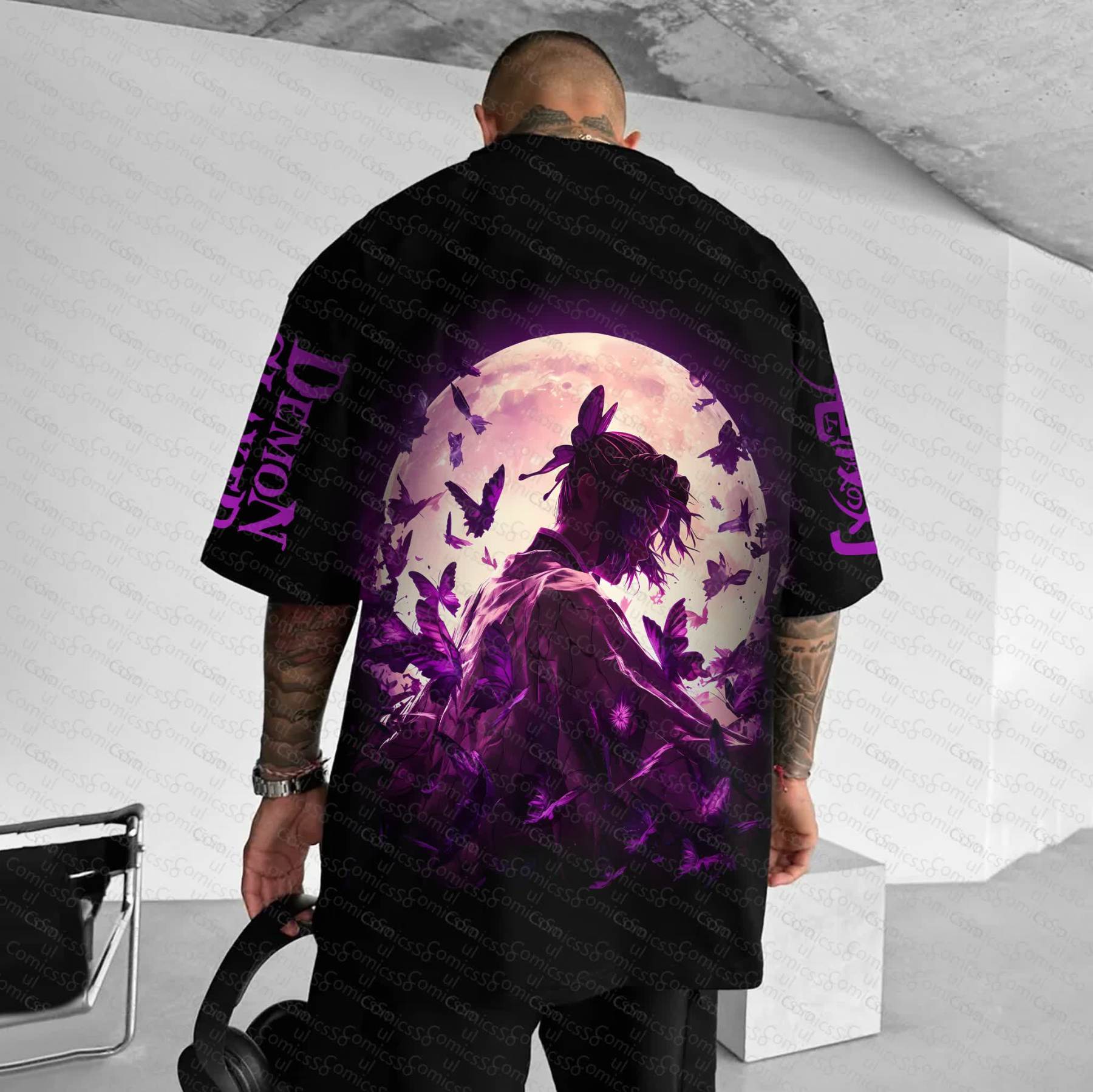 Unisex Anime Inspired Vintage T-Shirt