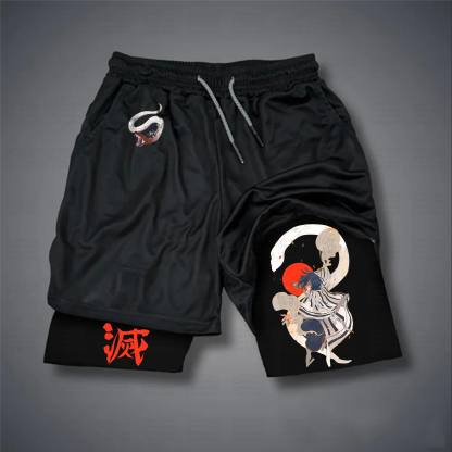 Unisex Casual Anime Streetwear Shorts 丨Demon Slayer