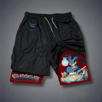 Unisex Casual Anime Streetwear Shorts 丨Pokémon