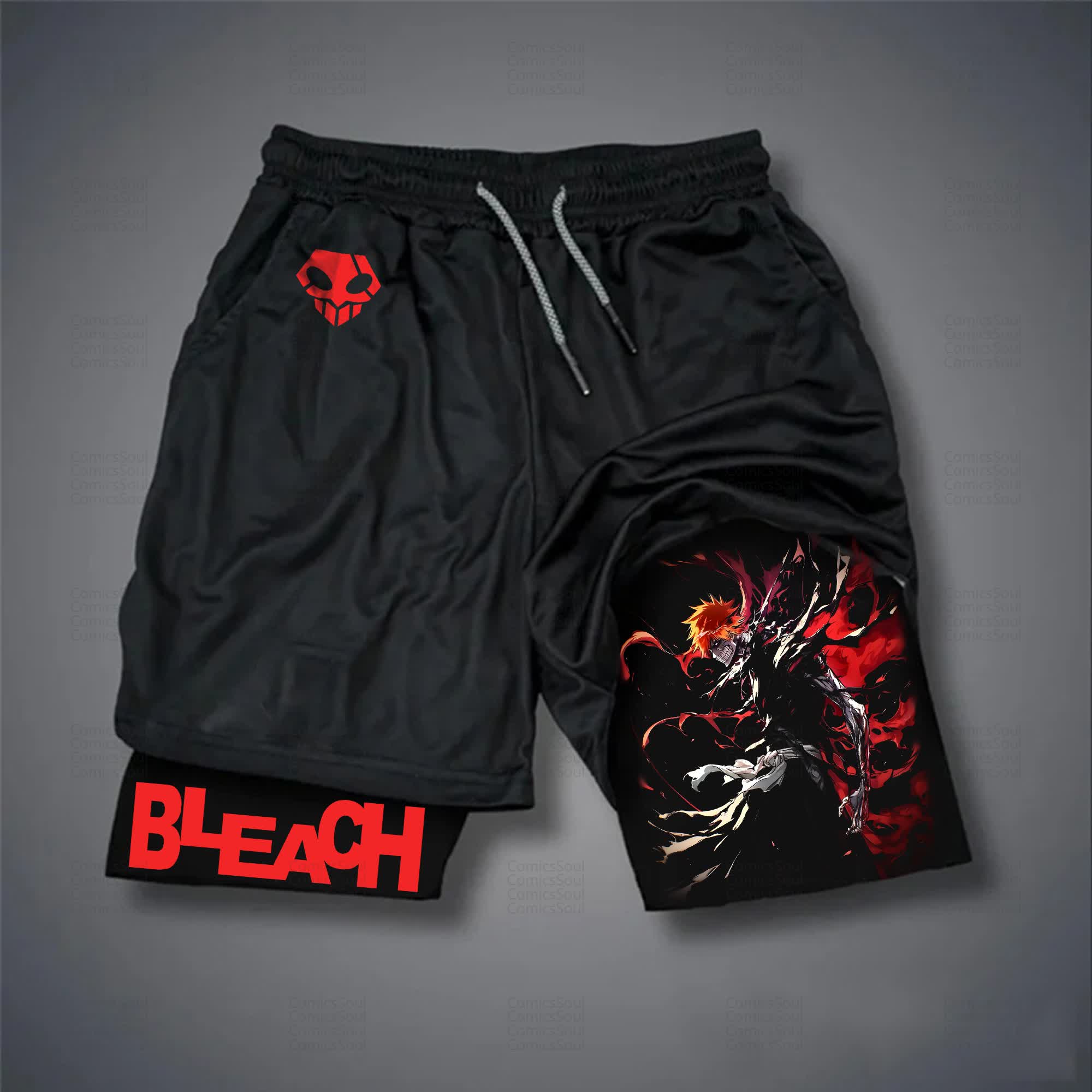 Unisex Casual Anime Streetwear Shorts 丨Bleach