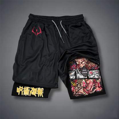 Unisex Casual Anime Streetwear Shorts 丨Jujutsu Kaisen