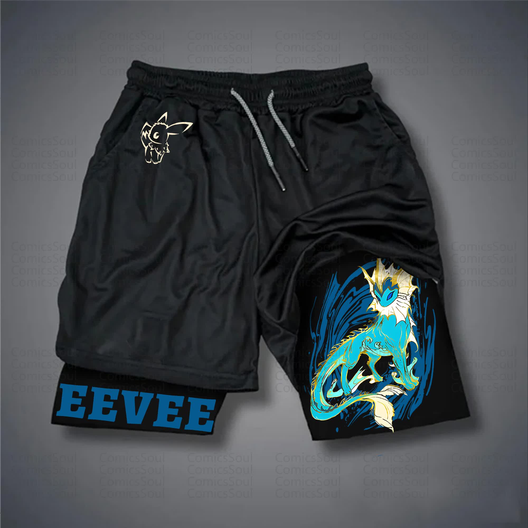 Unisex Casual Anime Streetwear Shorts 丨Pokémon