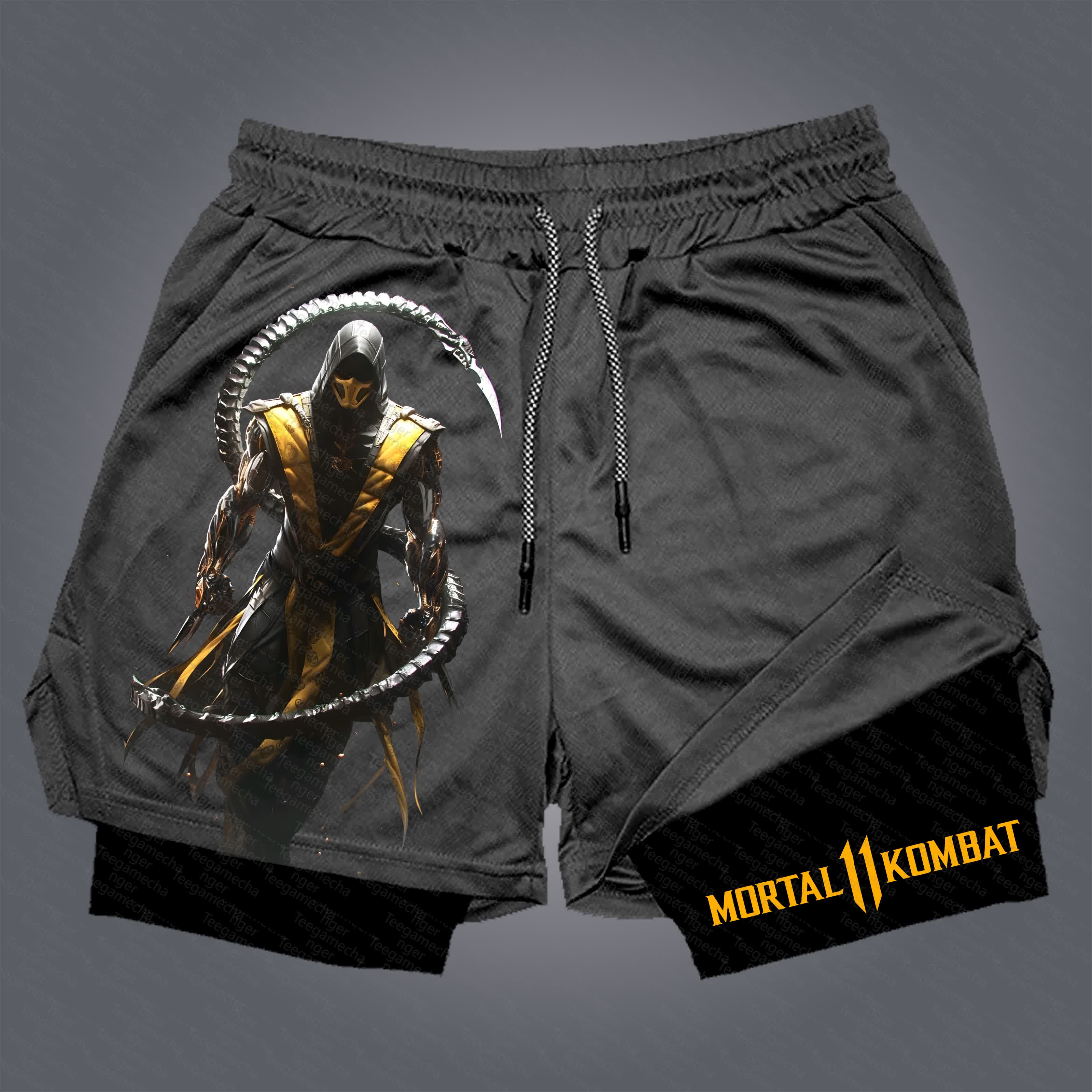 Unisex  “Mortal Kombat” Casual Anime Streetwear Shorts