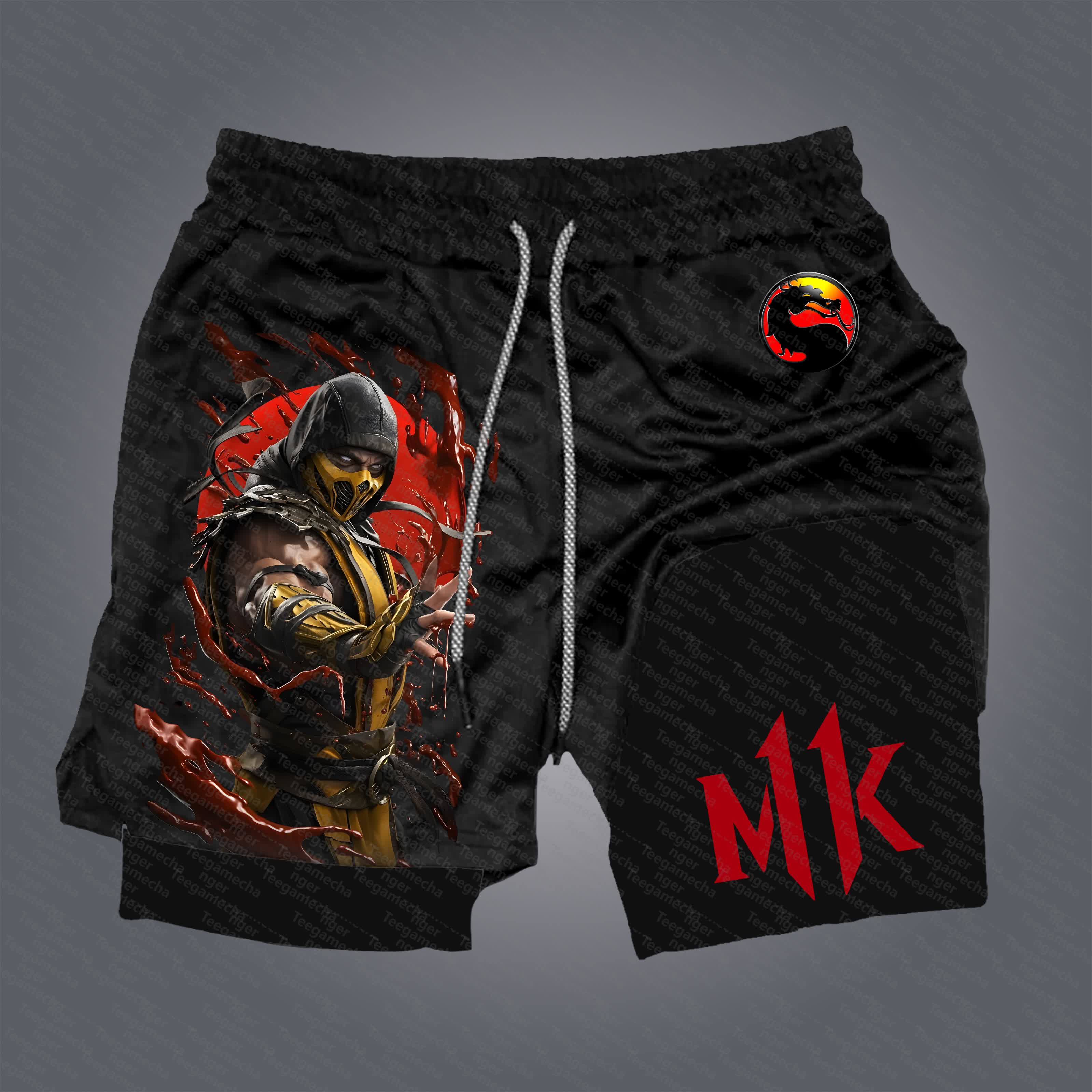 Unisex  “Mortal Kombat” Casual  Streetwear Shorts