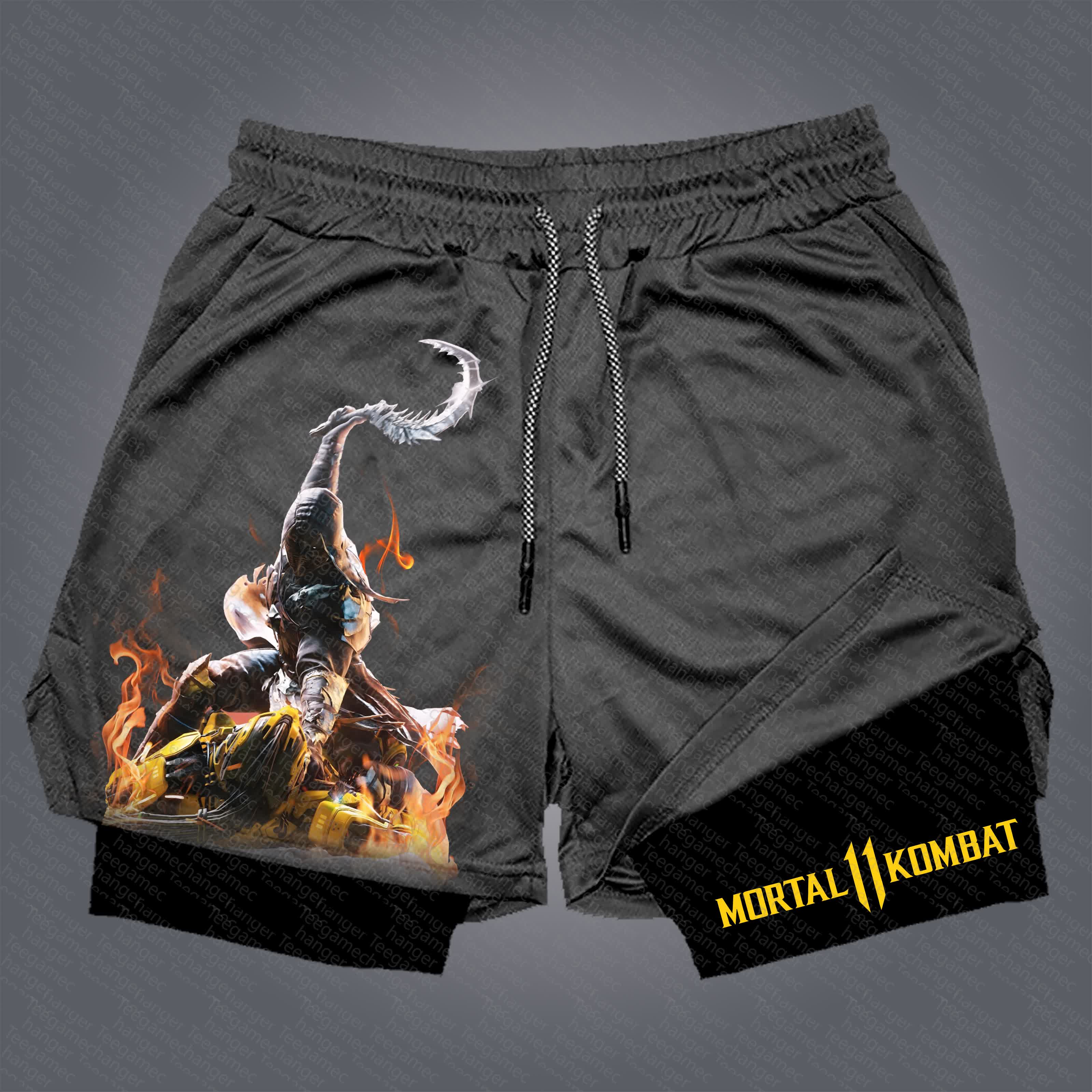 Unisex  “Mortal Kombat” Casual  Streetwear Shorts
