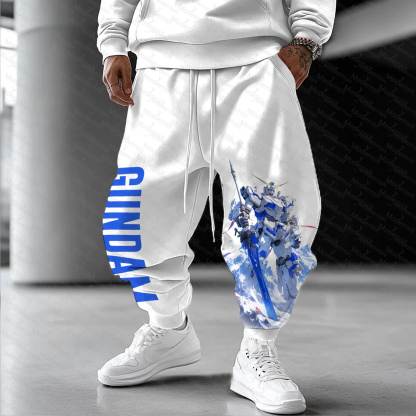 Unisex  “Gundam Series” Casual Anime Streetwear Pants