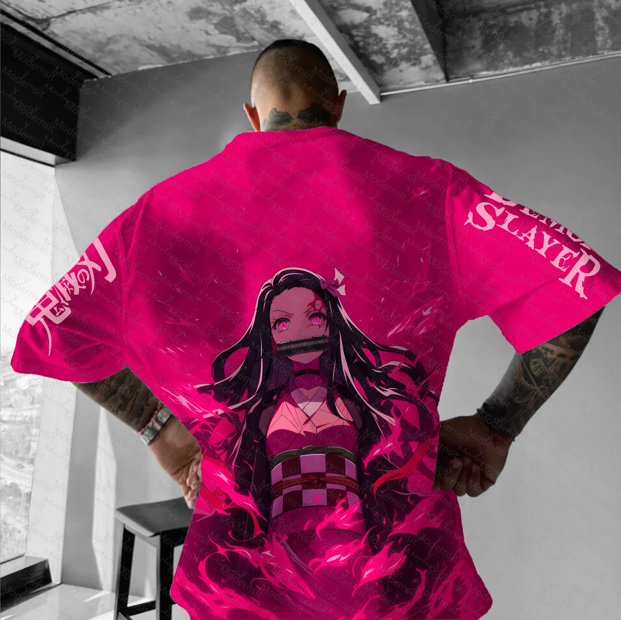 Unisex  "Demon Slayer" Anime Inspired Vintage T-Shirt