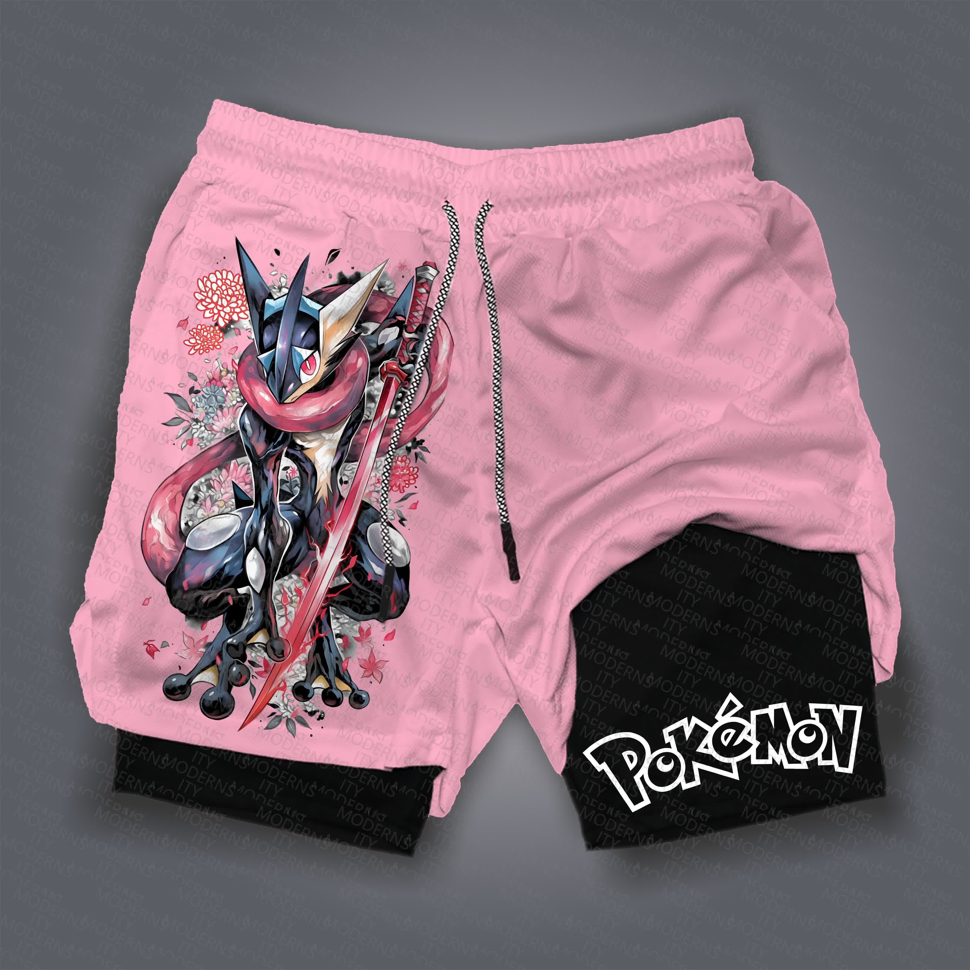 Unisex  “Pokémon” Casual Anime Streetwear Shorts