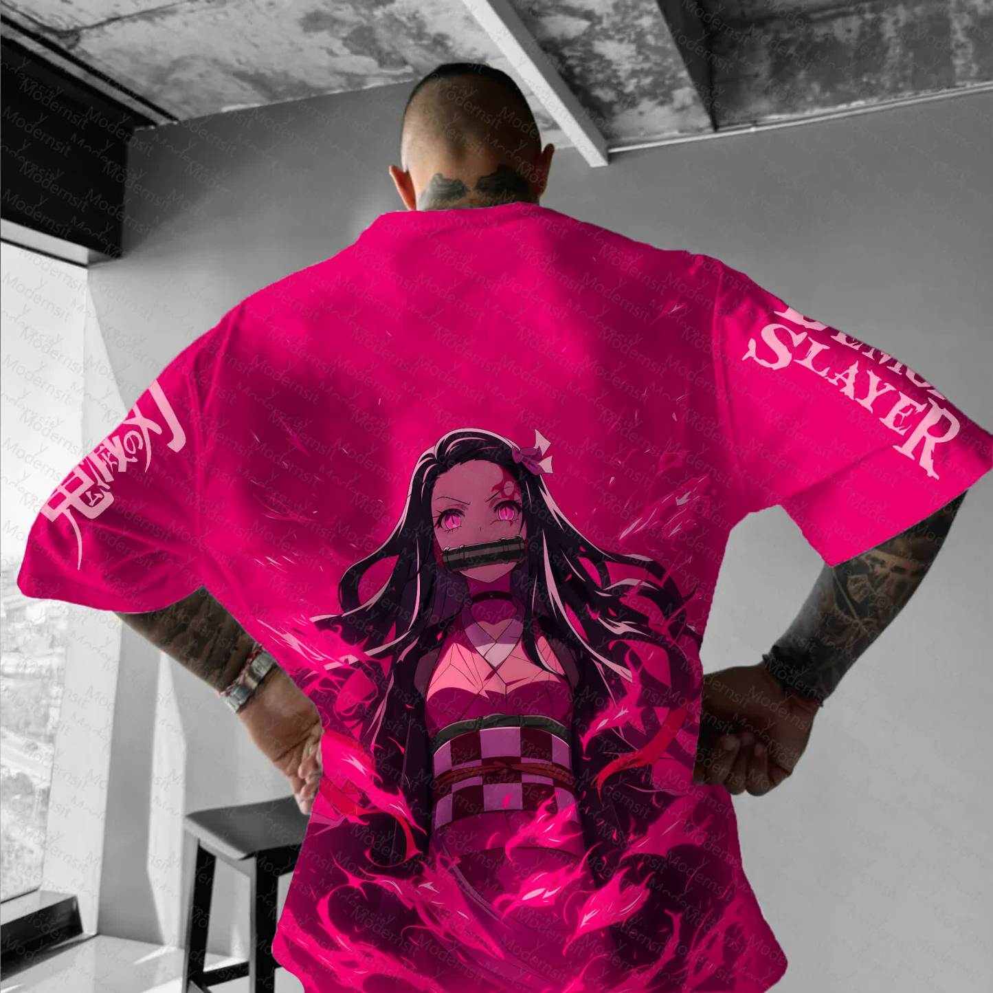 Unisex Anime Inspired Vintage T-Shirt